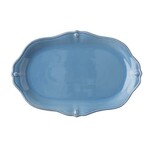 Juliska Berry & Thread Scalloped Serving Platter Chambray Blue