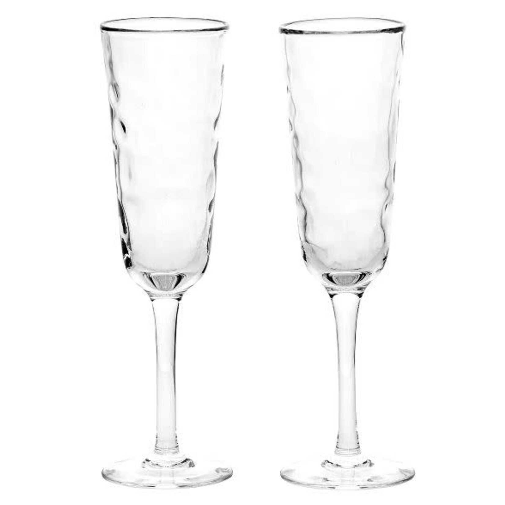 Juliska Puro Flute Set of 2 Glasses