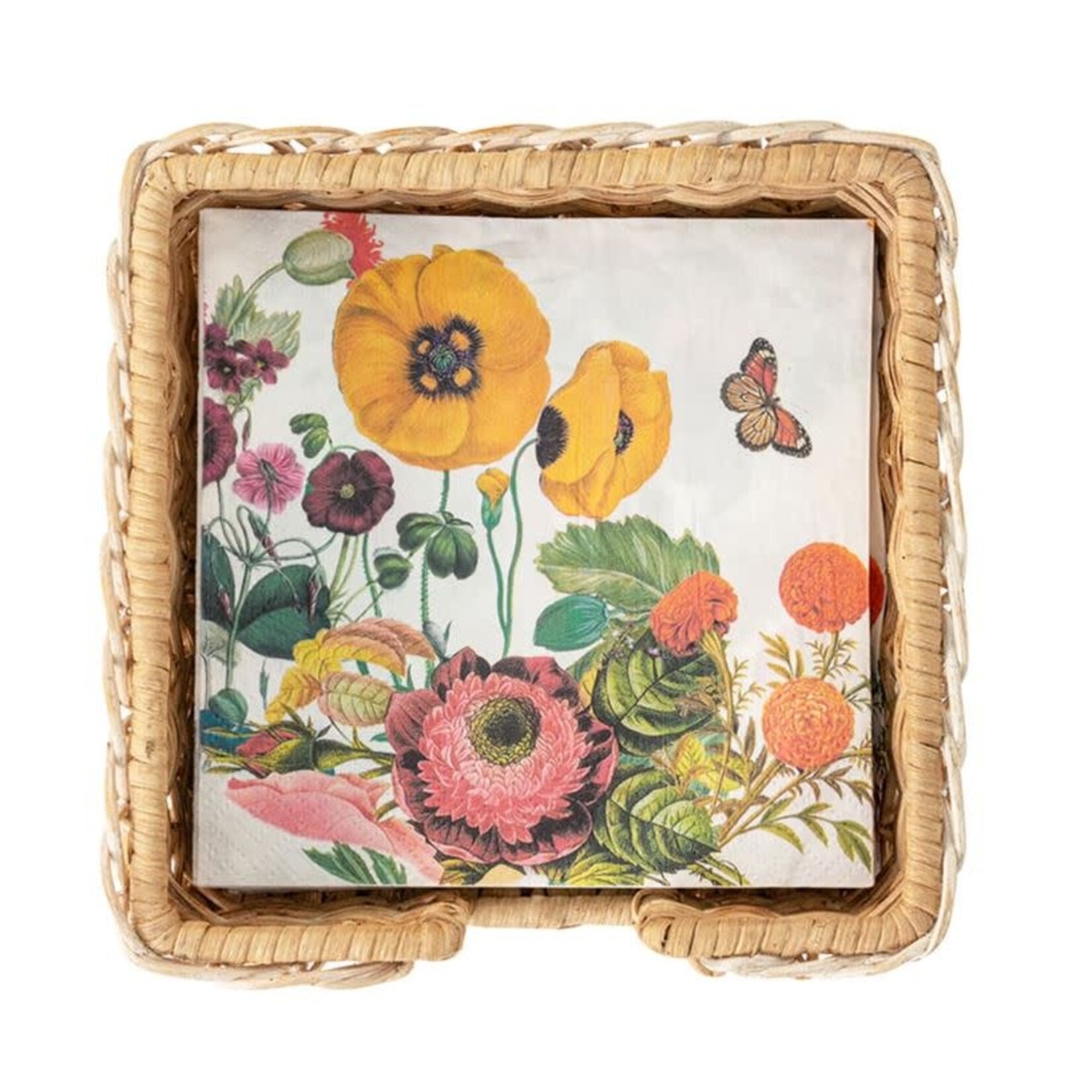 Juliska Field of Flowers Multicolor Luncheon Paper Napkins