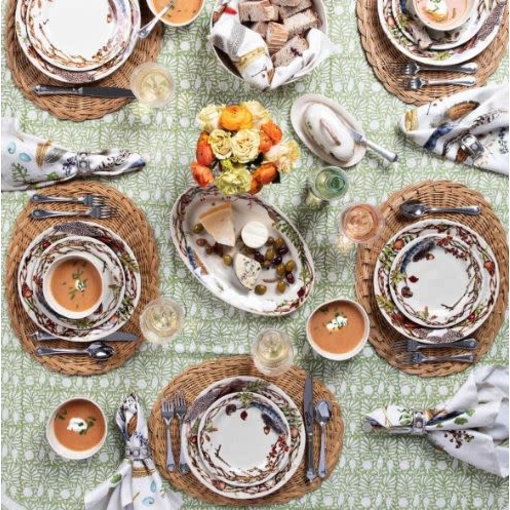Juliska Forest Walk Woodland Motif Cotton Napkin