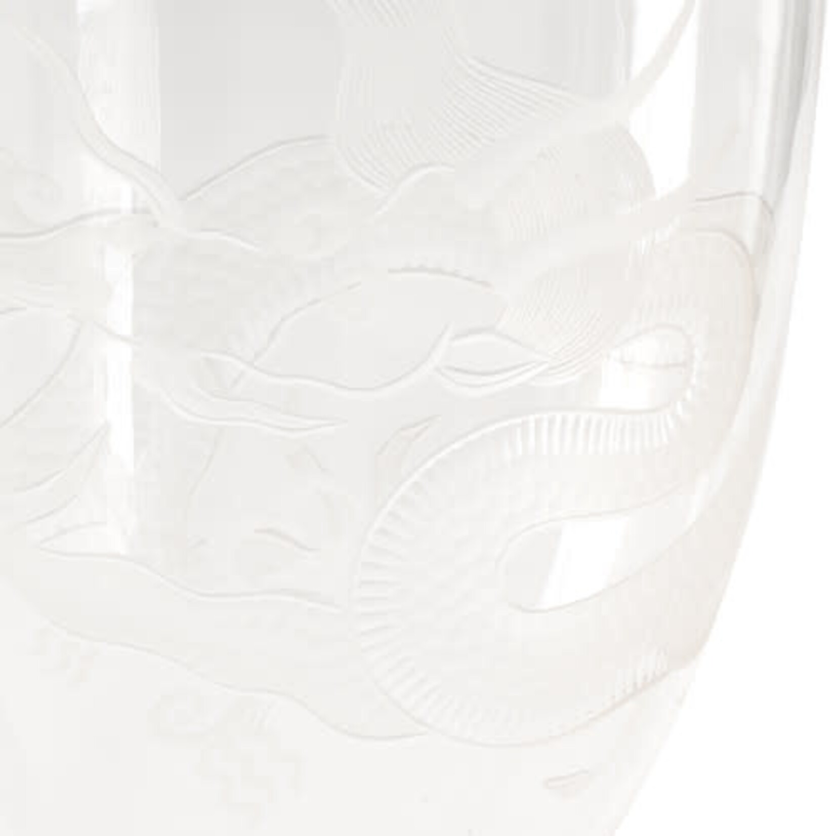 Wildwood Hand Cut Crystal Dragon Hurricane Globe
