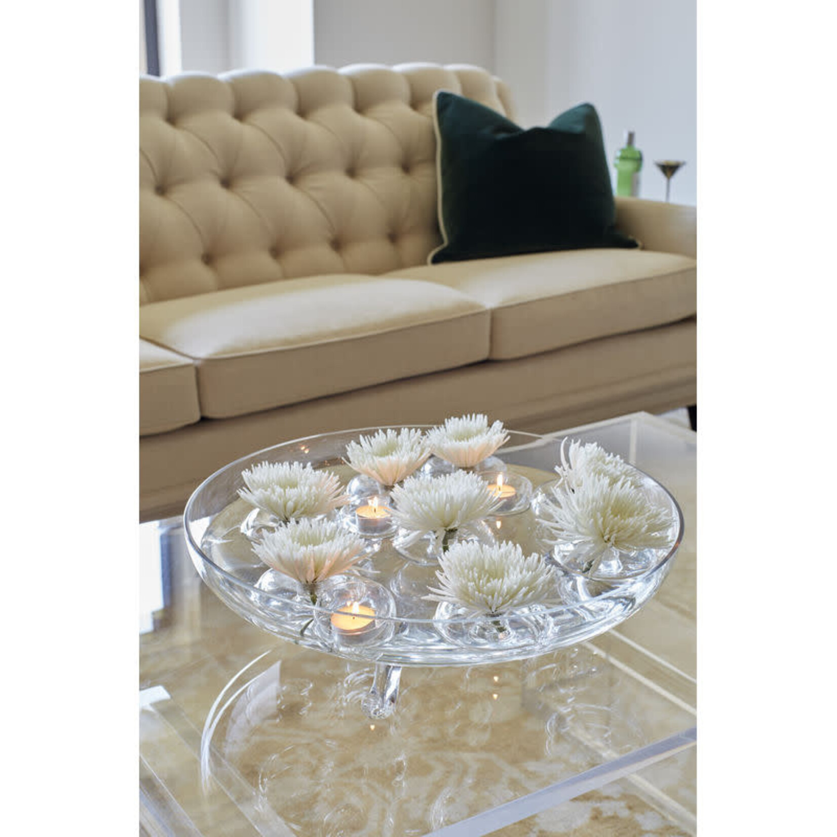 Wildwood Floating Glass Disc