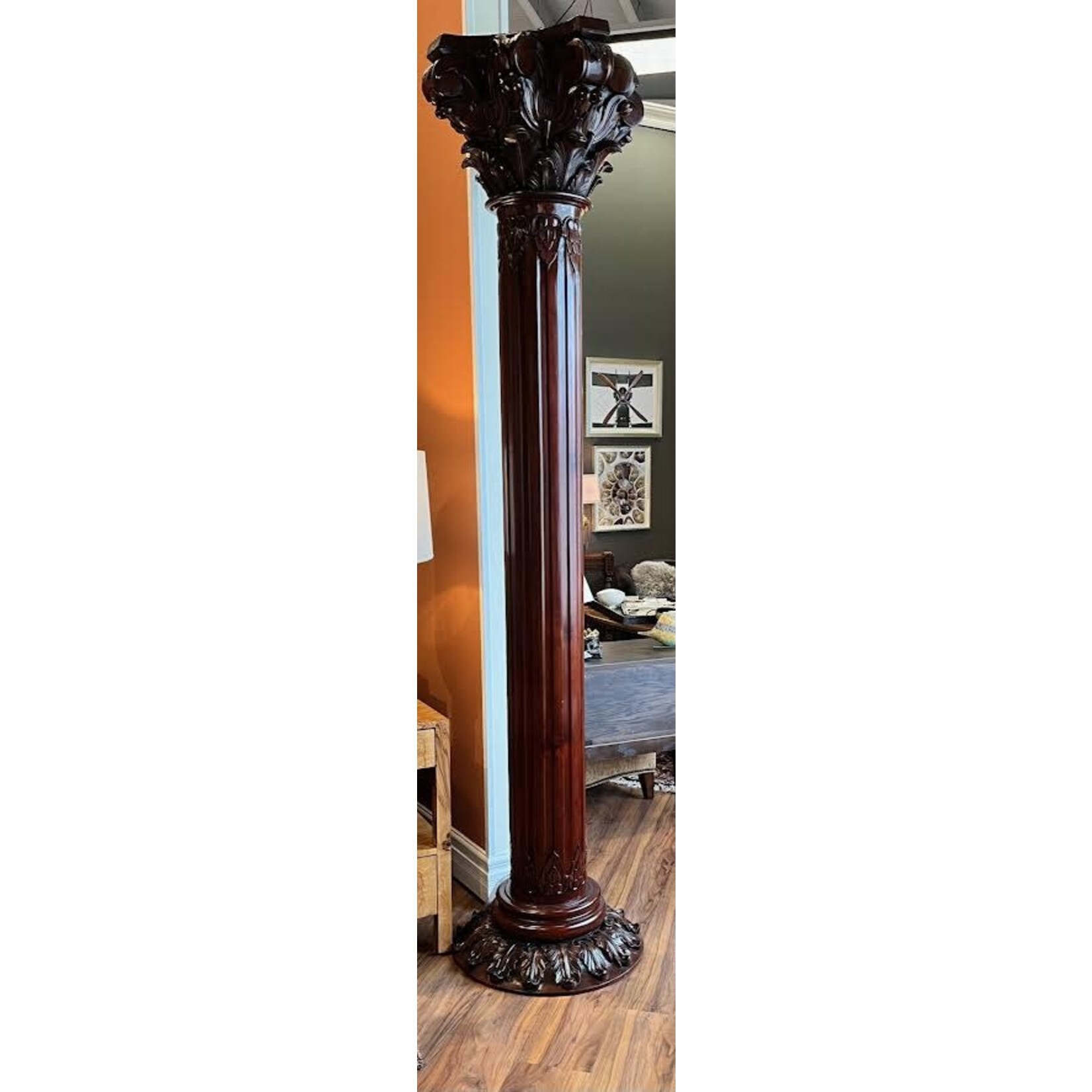 Art Frame Direct Mahogany Corinthian Column