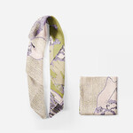 Sara Anderson Fair Lady Lavender Silk Cashmere Scarf