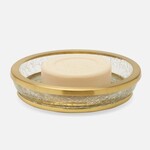 Pigeon and Poodle Pomaria Soap Dish Gold