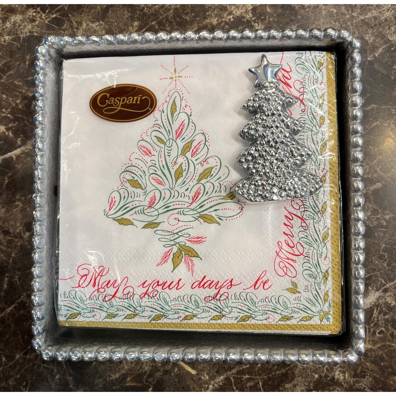 Mariposa Dotty Tree Napkin Box