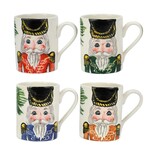 Vietri Nutcrackers Assorted Mugs Set of 4