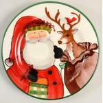 Vietri Old St. Nick 2019 Limited Edition Salad Plate