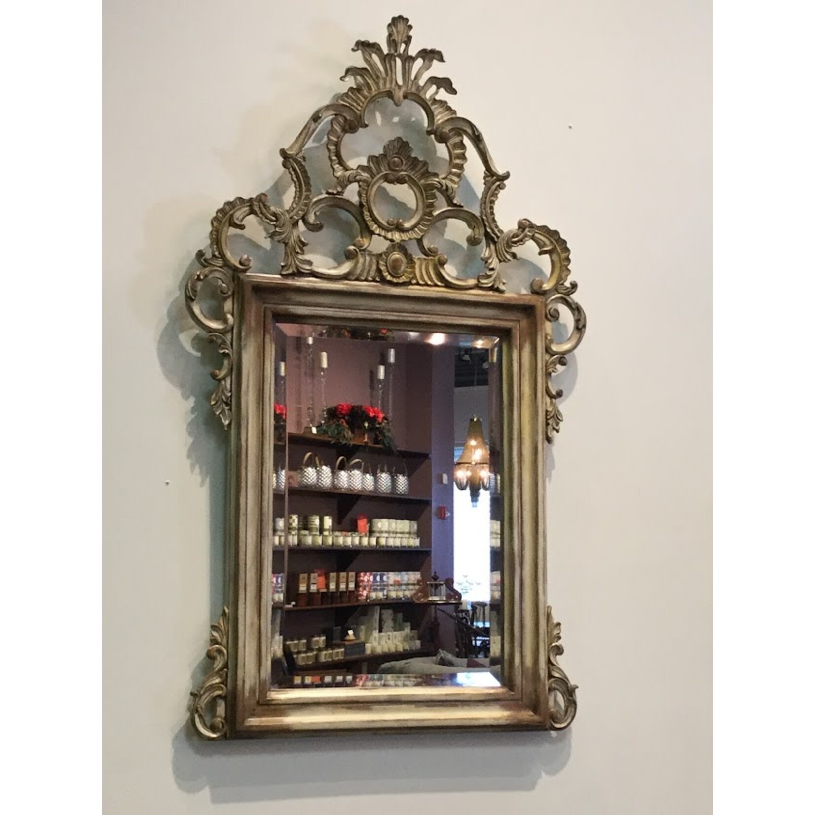La Barge Carved Antique Mirror