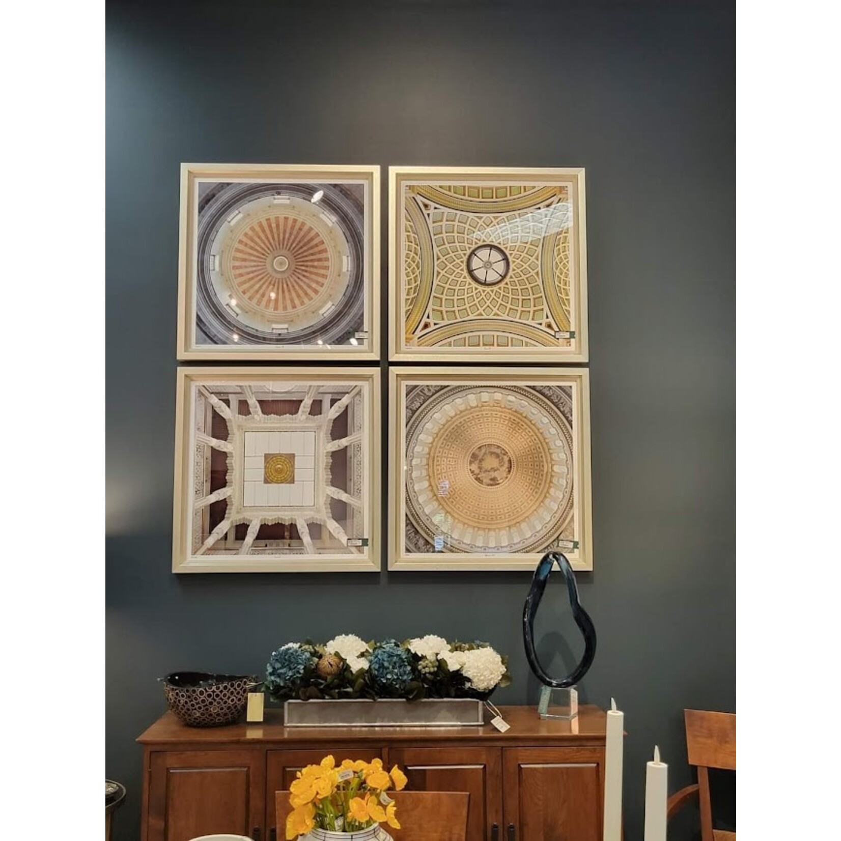 Trowbridge Gallery Interior Dome Collection 1375: 30"x30" Framed Art Work