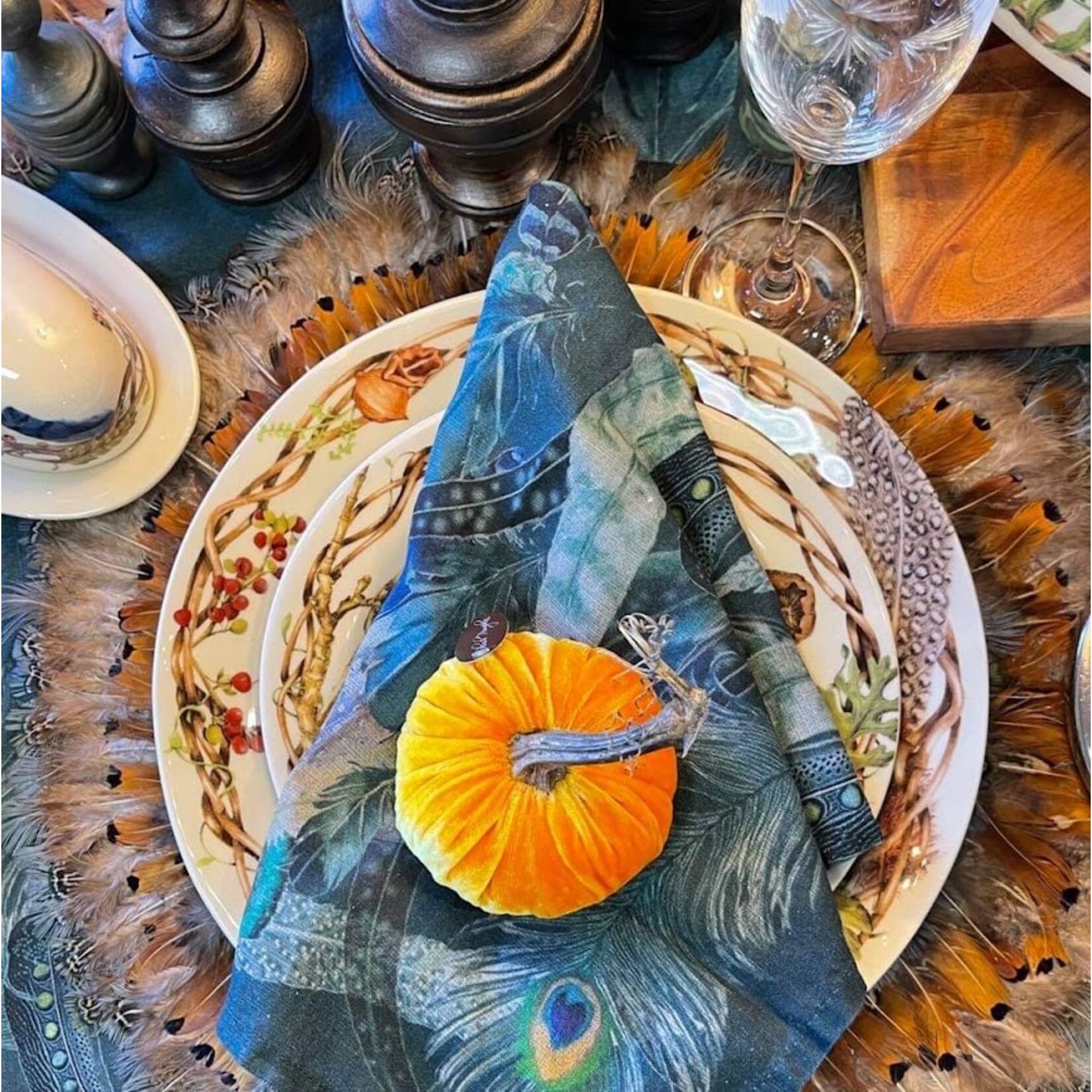Juliska Forest Walk Salad Plates Set of 4