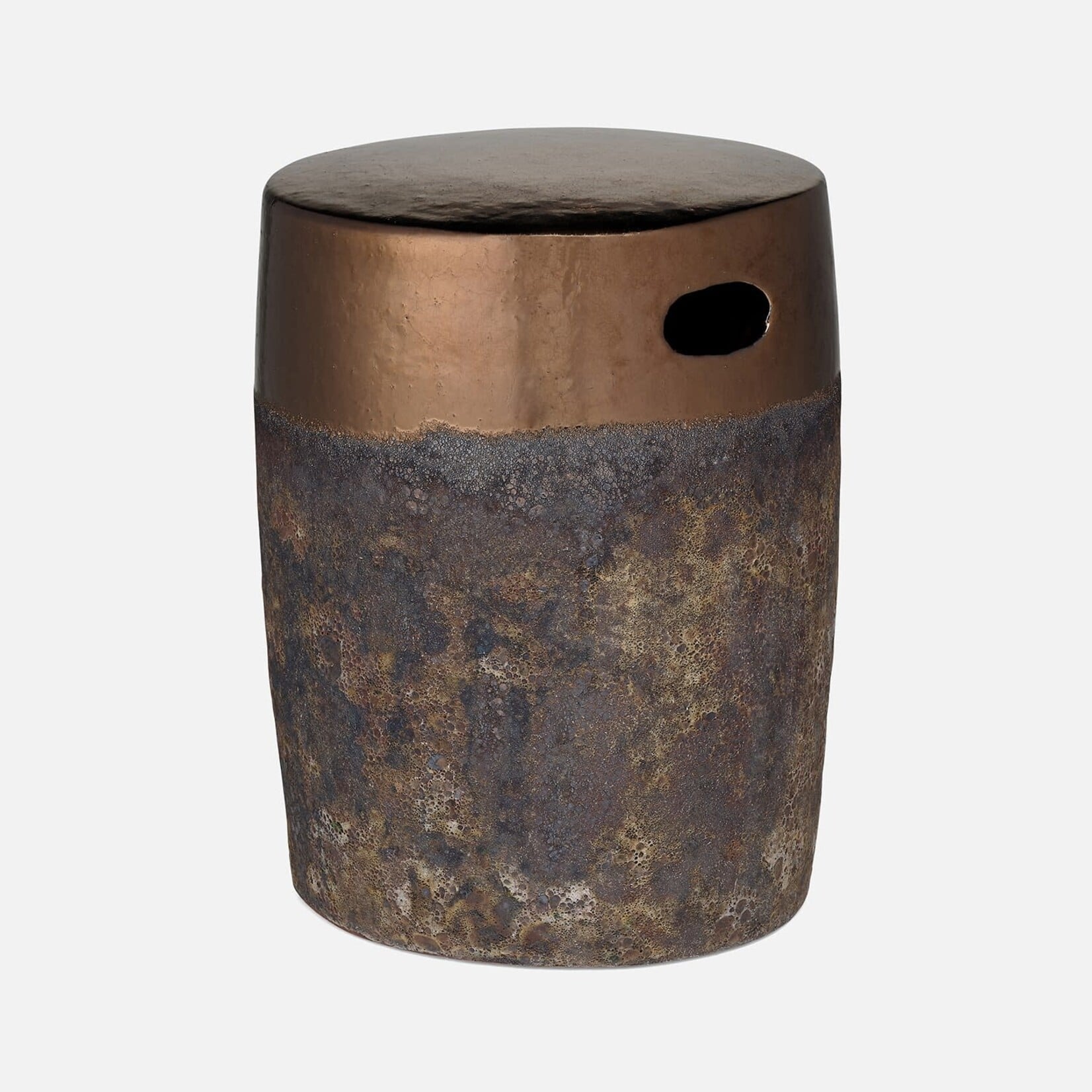 Made Goods Cadence Handmade Ironstone Outdoor Stool
