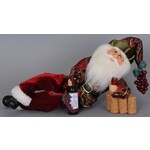 Karen Didion Originals Wine Time Santa