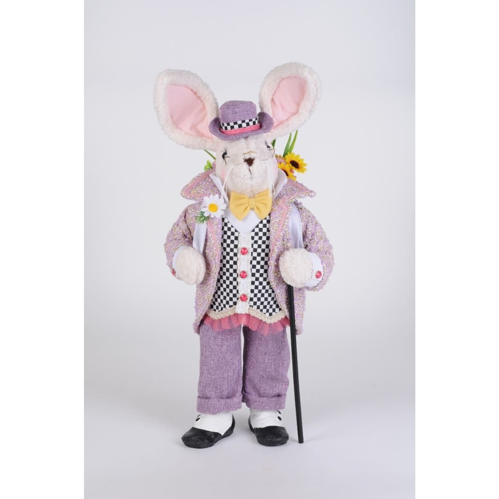 Karen Didion Originals Monsieur Fleur Easter Bunny Collectible