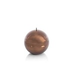 Zodax Shiny Metallic Ball Candle