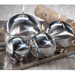 Zodax Titanium Ball Candle