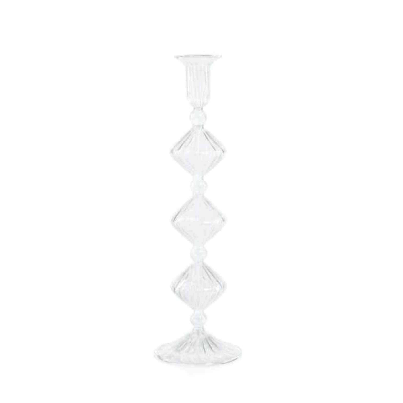 Zodax Candeliere Glass Taper Holder
