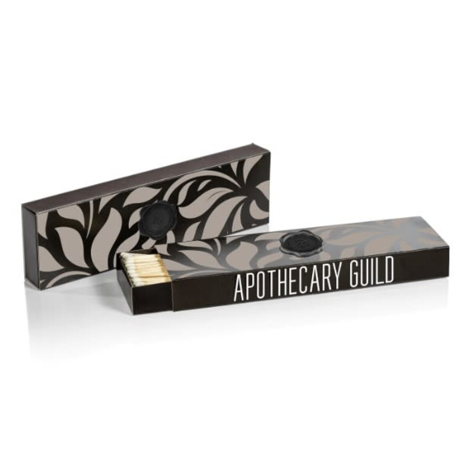 Zodax Apothecary Guild Match Box with 8" Matchsticks Box of 60