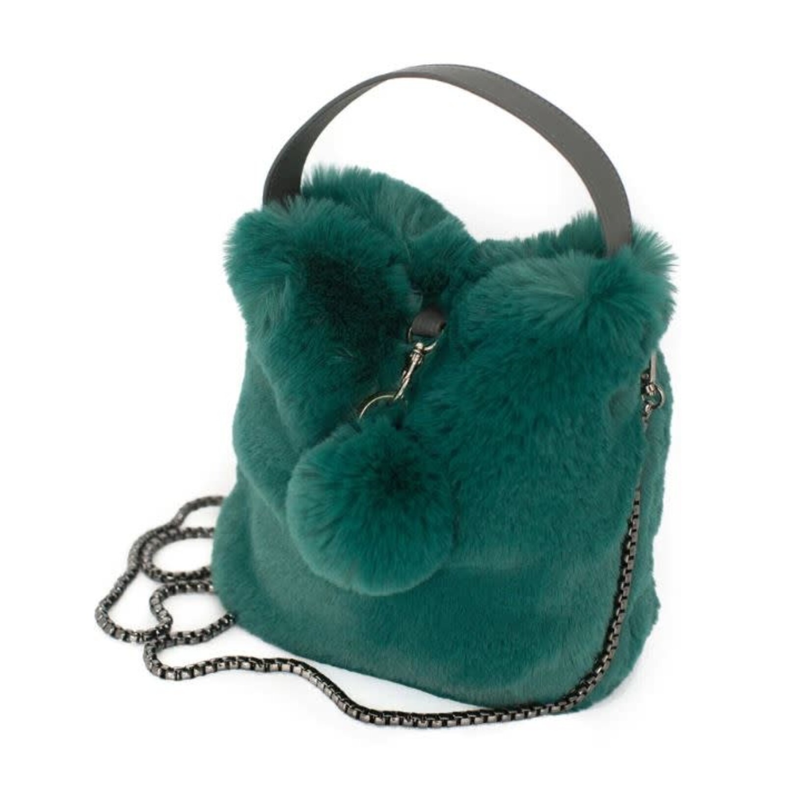 Evelyne Prelonge Mini Sac Small Faux Fur Bag