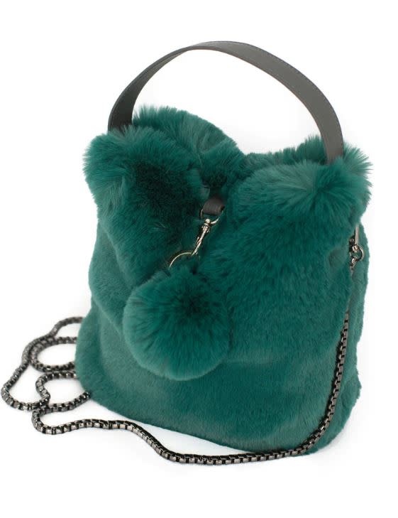 Evelyne Prelonge Mini Sac Small Faux Fur Bag - Designer's Studio