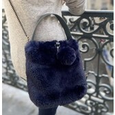 Evelyne Prelonge Mini Sac Small Faux Fur Bag - Designer's Studio Evelyne Prelonge Mini Sac Small Faux Fur Bag - Designer's Studio