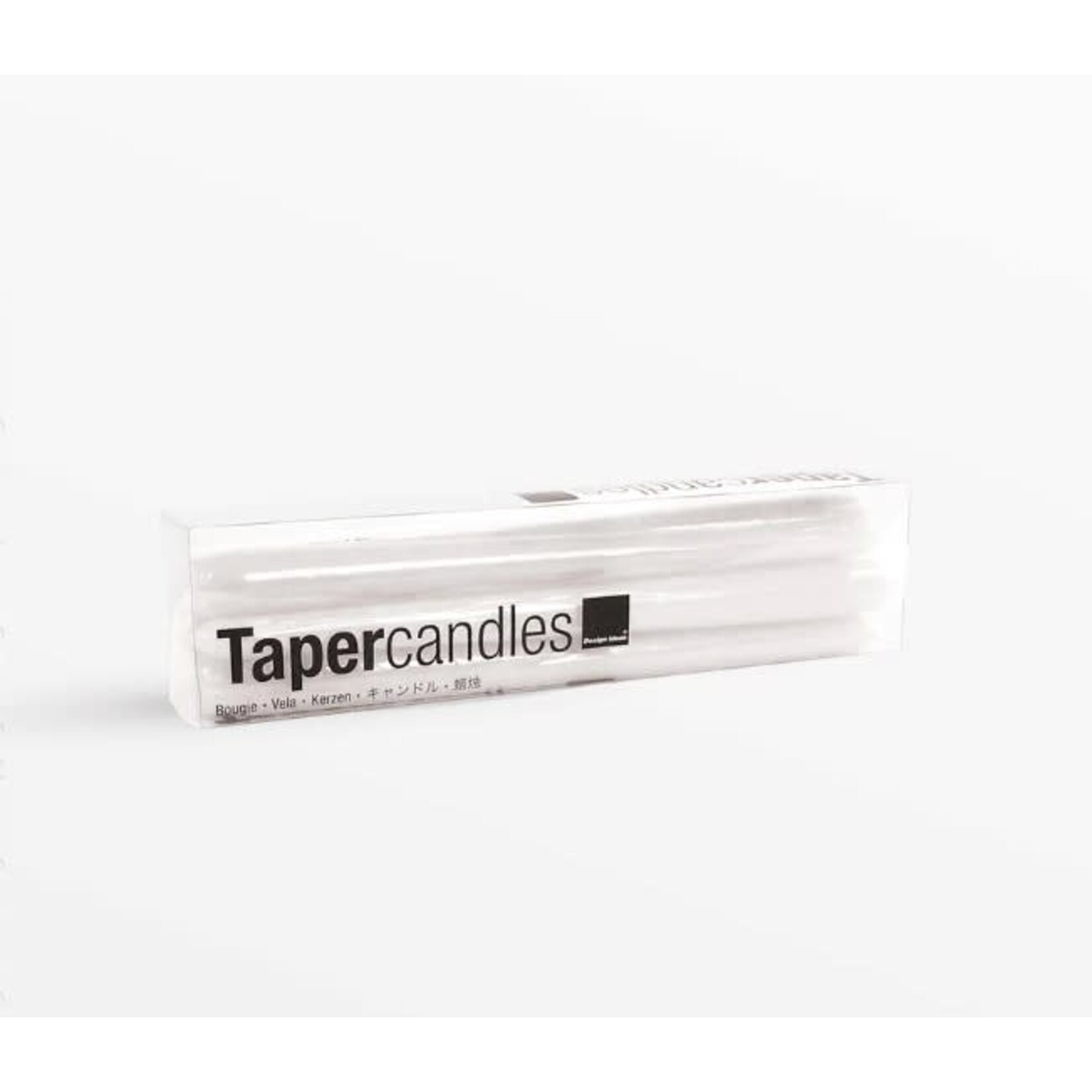 Texxture White Tapers Set of 6