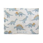 In2Green Baby Dinosaur Pacific Rain Oatmeal Blanket