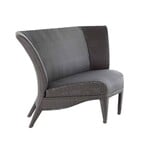 Summer Classics Athena Black Walnut Outdoor Sectional Corner Chair