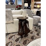 Gabby Carved Pelican Wooden Side Table Antique