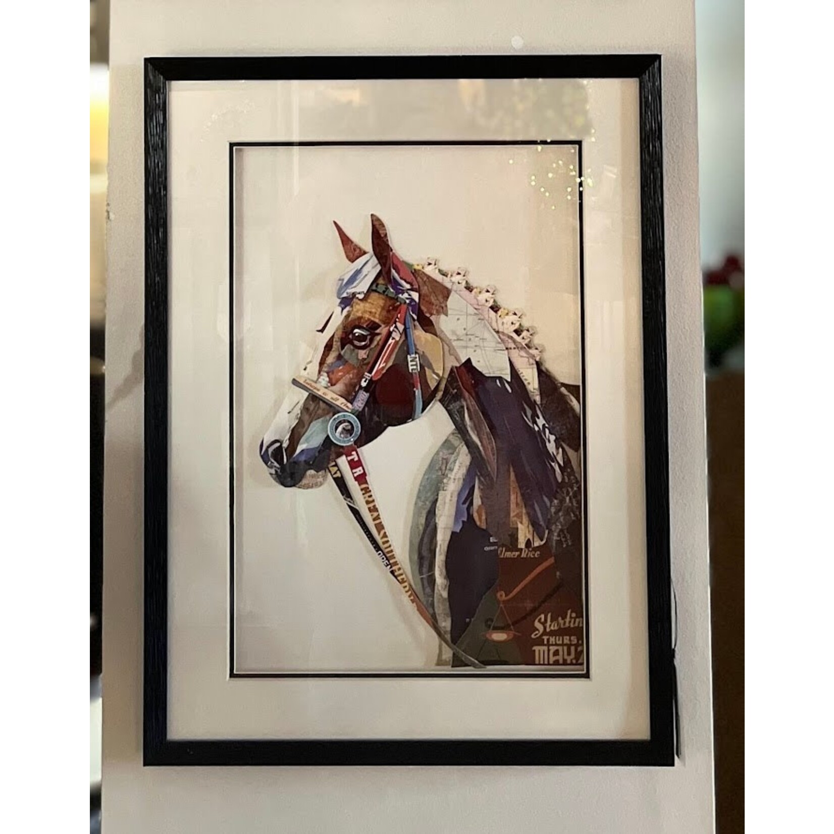 Two's Company Horse Collage Wall Art
