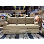 Henredon 3 Cushion Tan Sofa