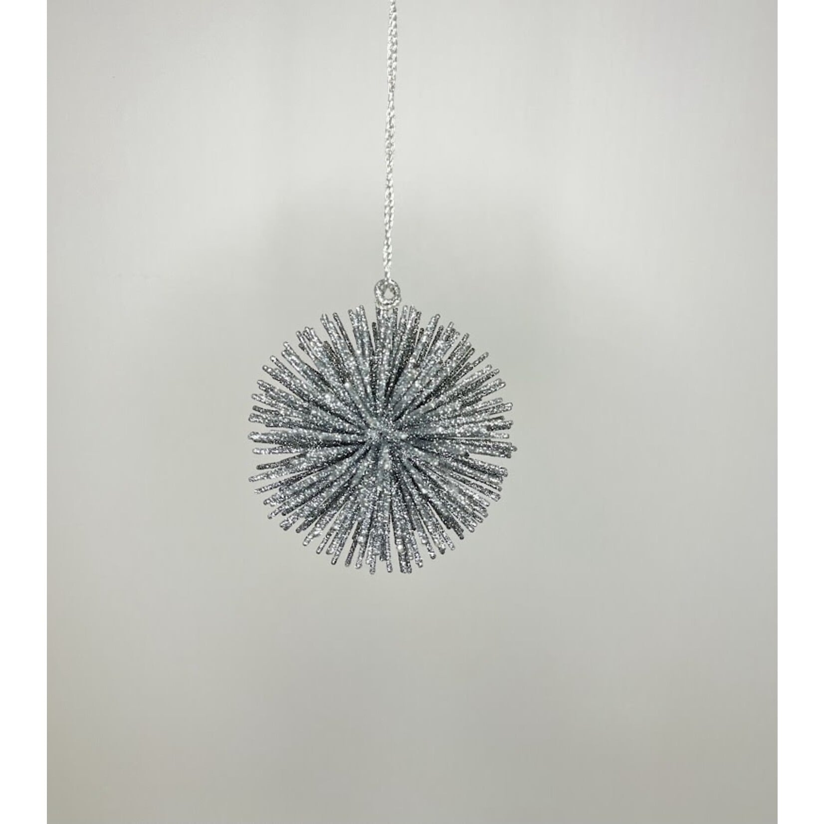 Two's Company Glitter Starburst Ornament 3"