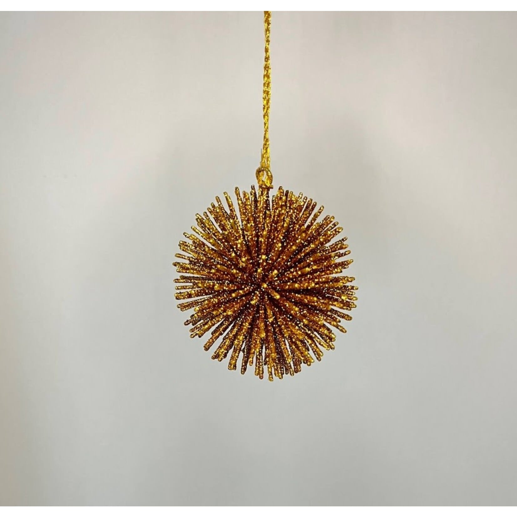 Two's Company Glitter Starburst Ornament 3"