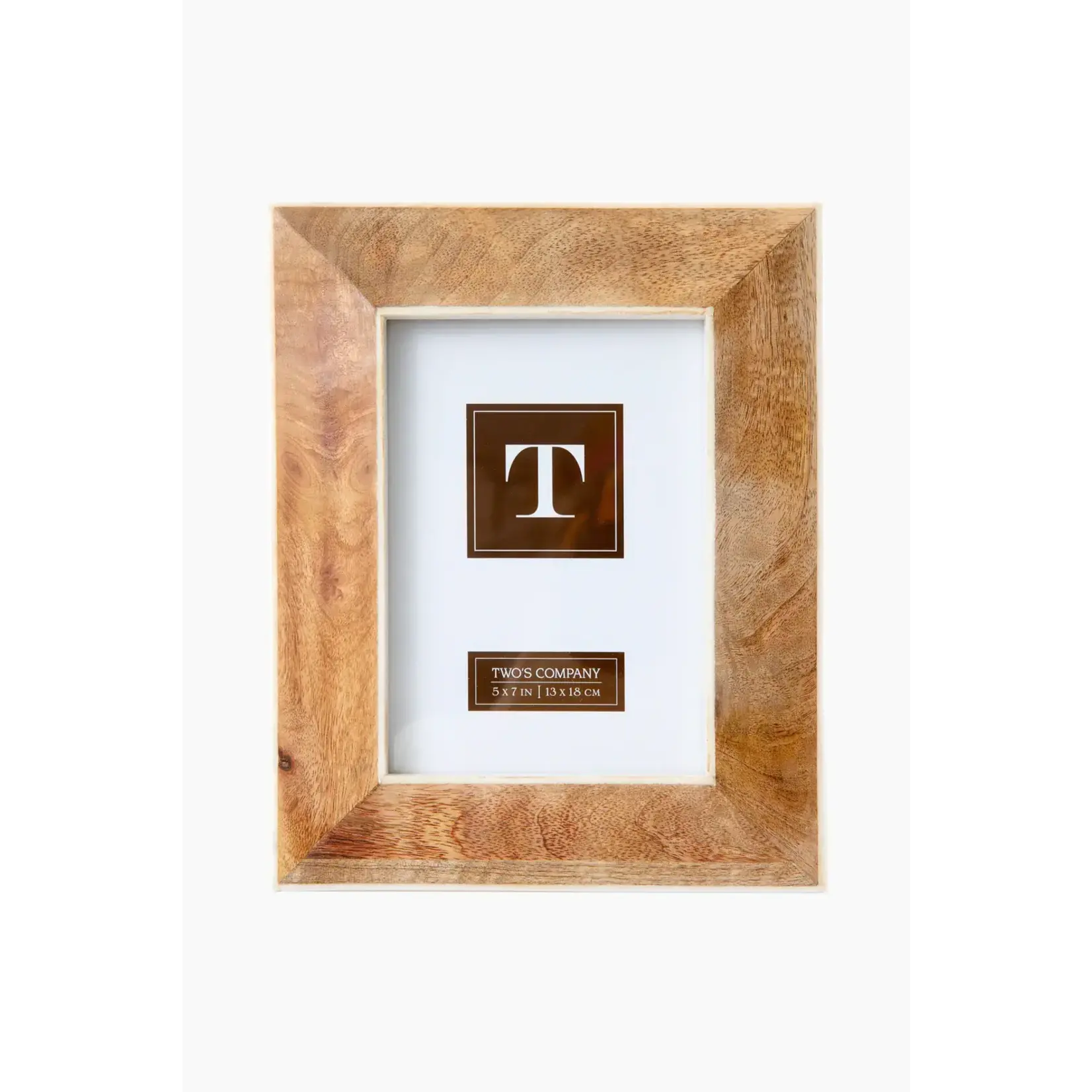 Two's Company Wide Border Frame Large 5x7