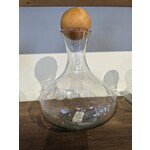 Sobremesa Clasico Hand Blown Glass Decanter with Stopper Large