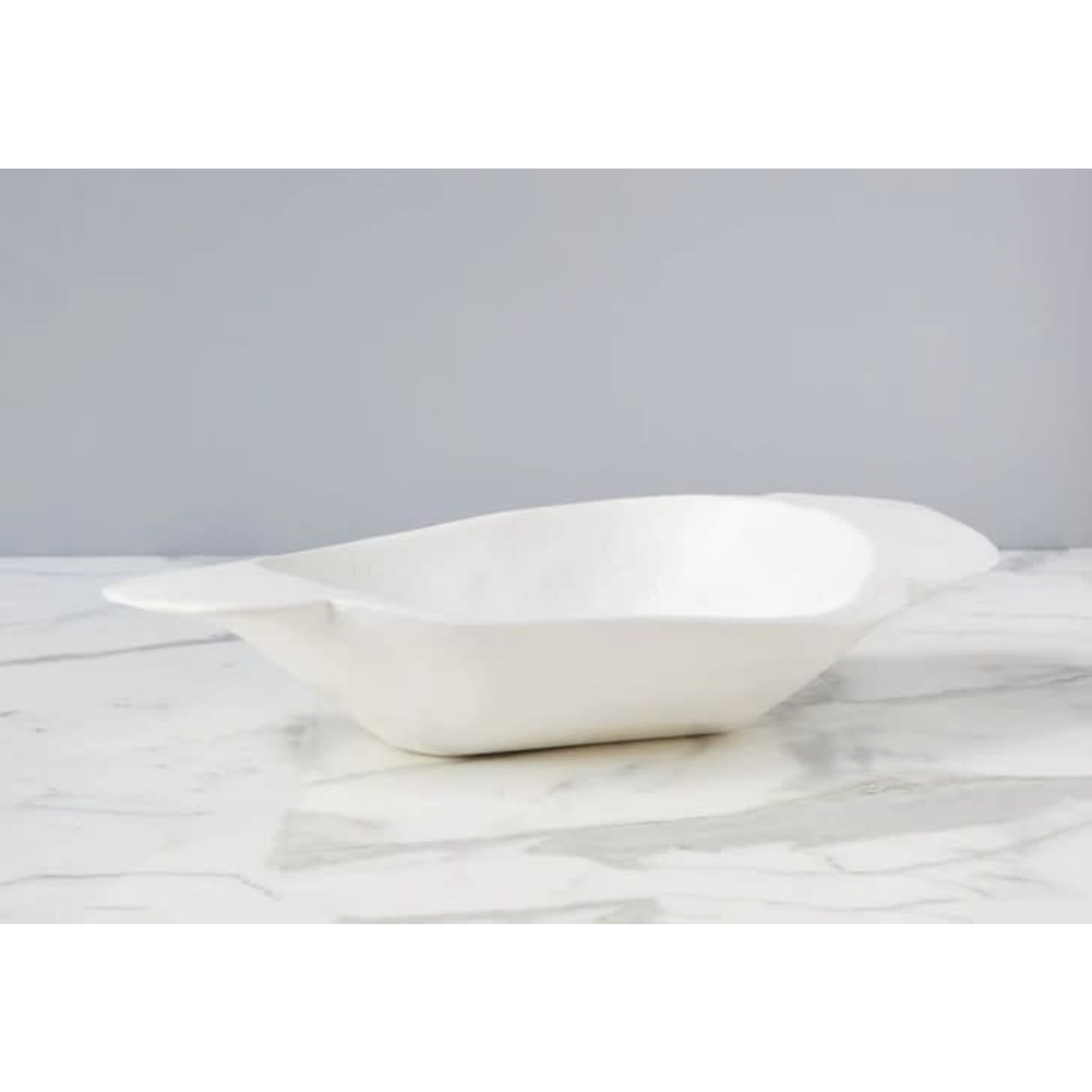 etuHOME Vintage White Dough Bowl