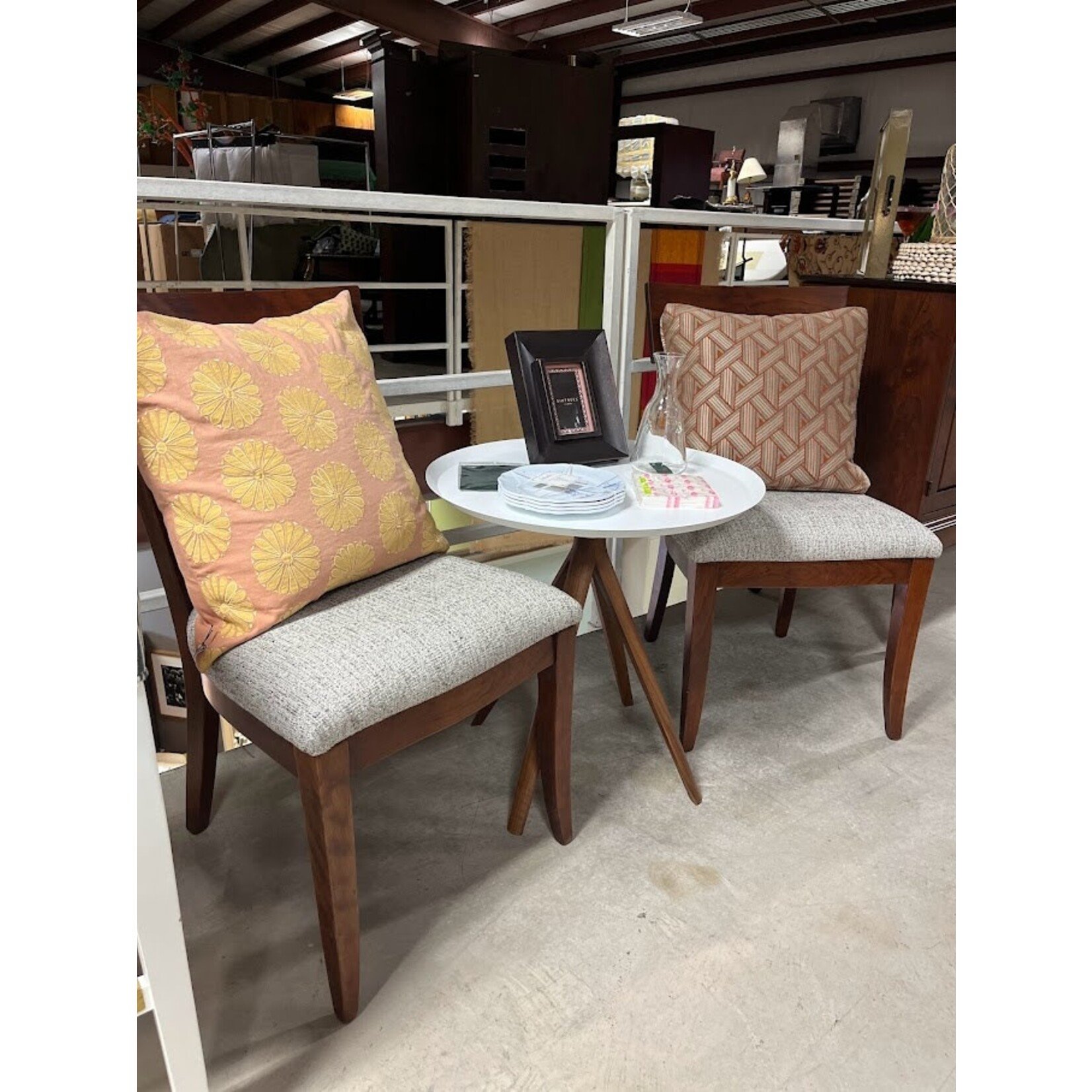 Gat Creek Caperton Thea Cherry Side Chair Upholstered Seat