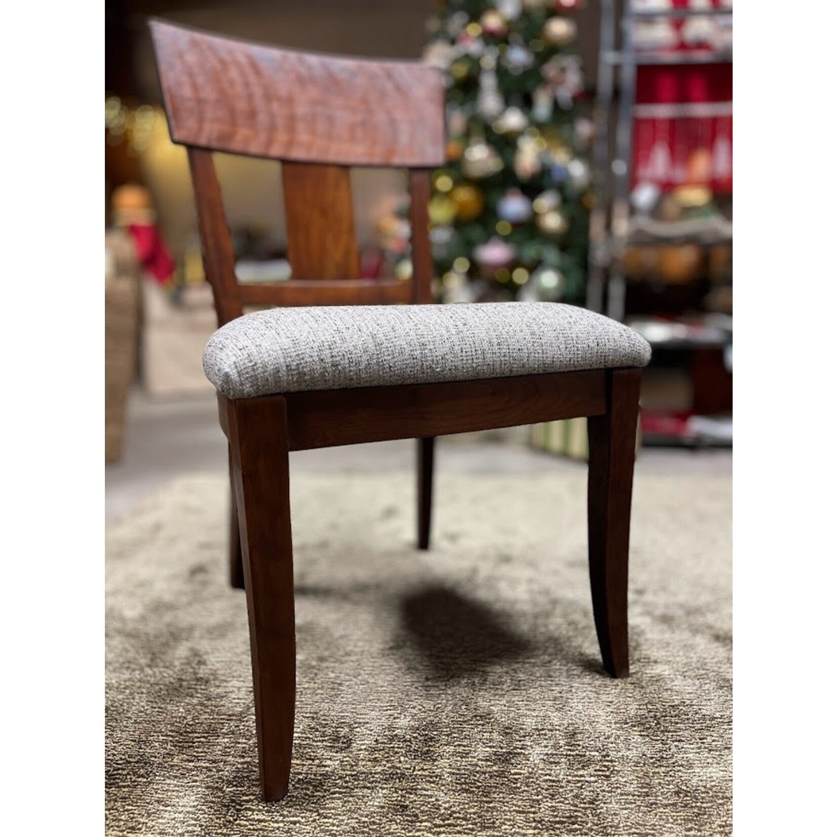 Gat Creek Caperton Thea Cherry Side Chair Upholstered Seat