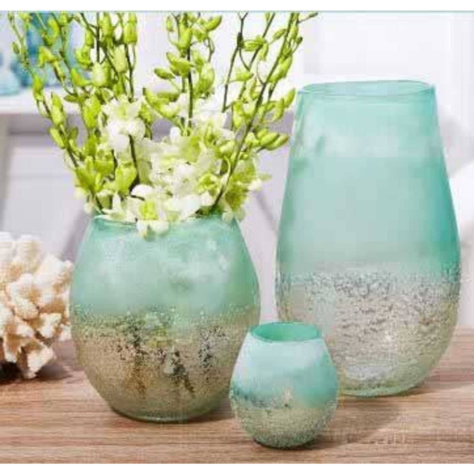 Tozai Seafoam Vase Small