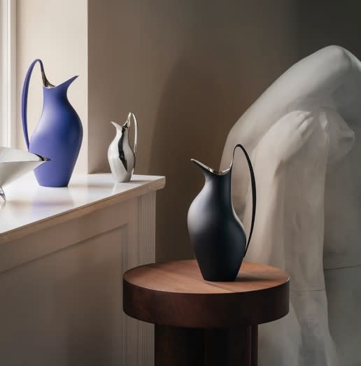 Georg Jensen Henning Koppel Pitcher Petite Iconic Blue .2L