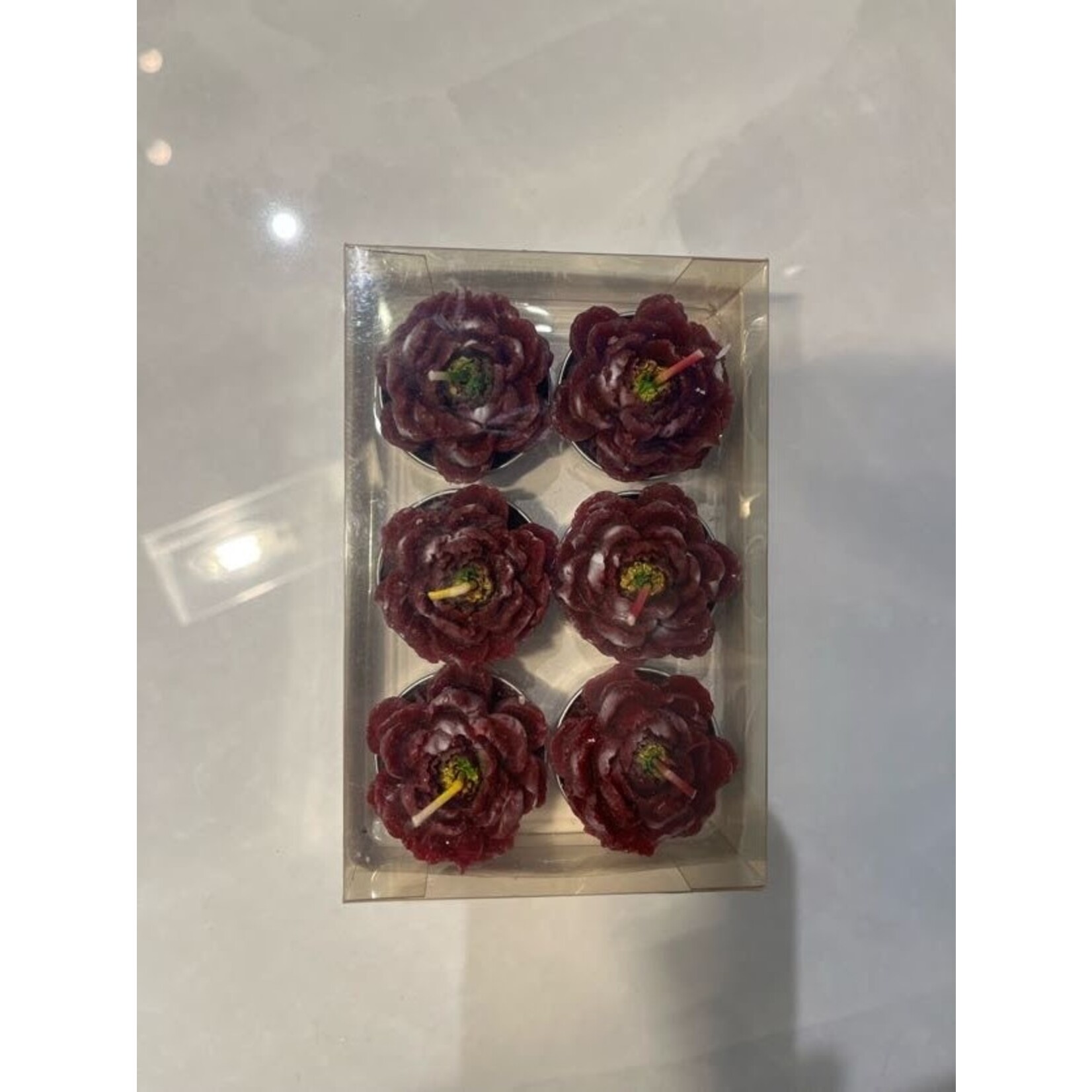 Roost Peony Tealights Small Set of 6