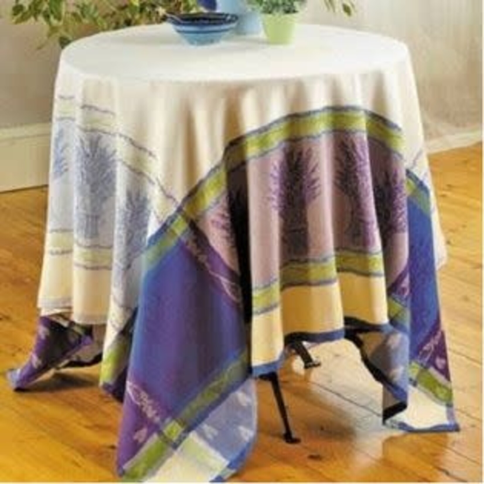 La Maisonnette Lavender Herb Tablecloth 65x100