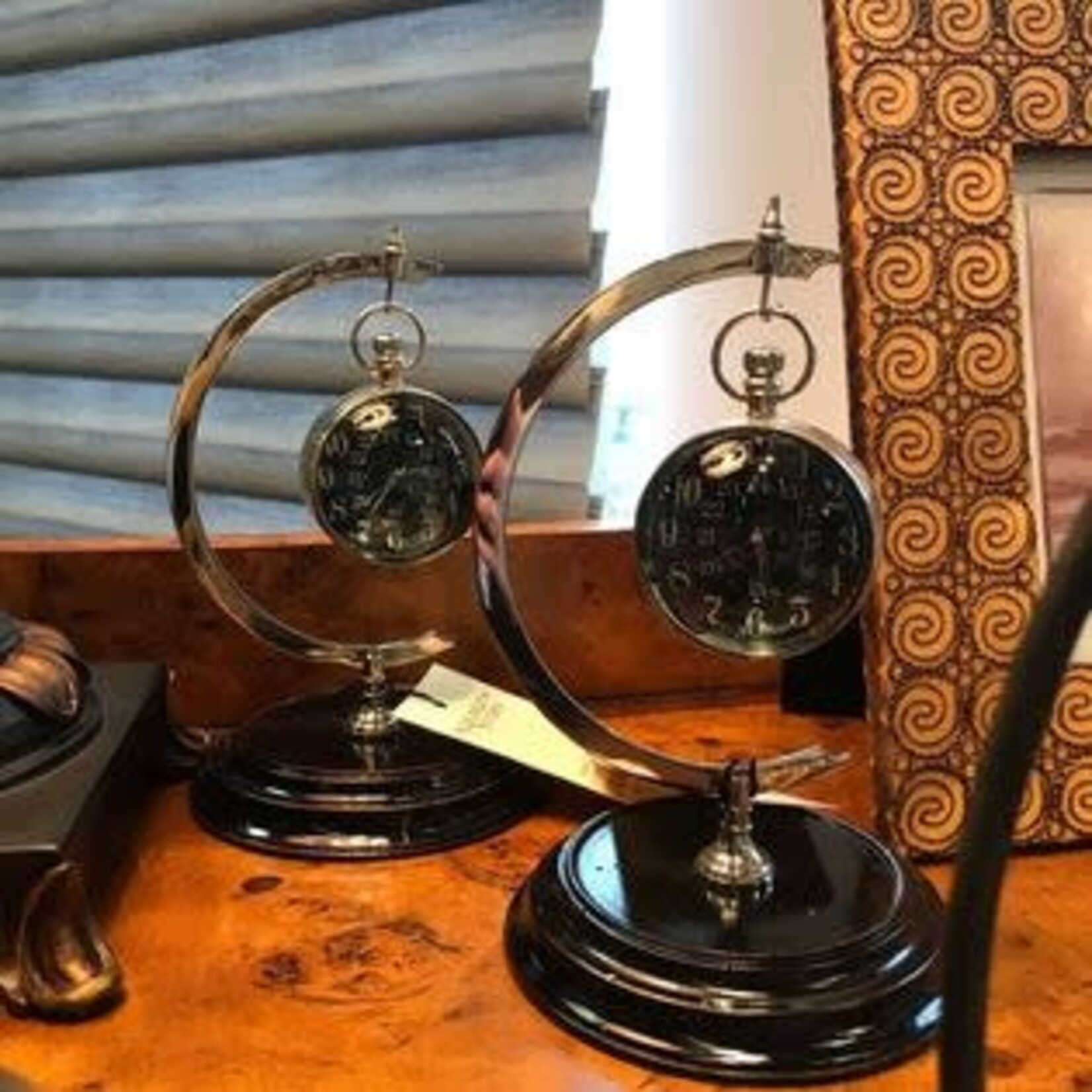 Authentic Models Stand of Eye of Time Rosewood Brass