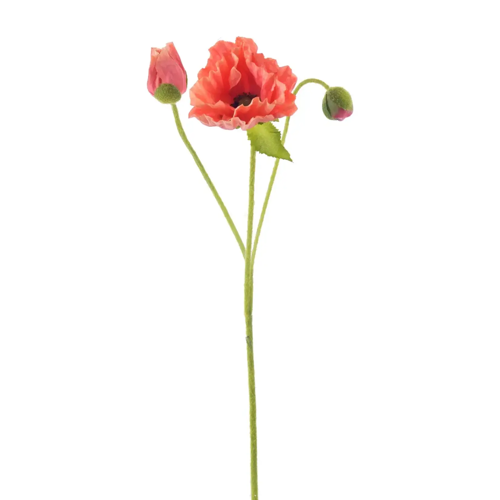 Winward Home Artificial Poppy Stem