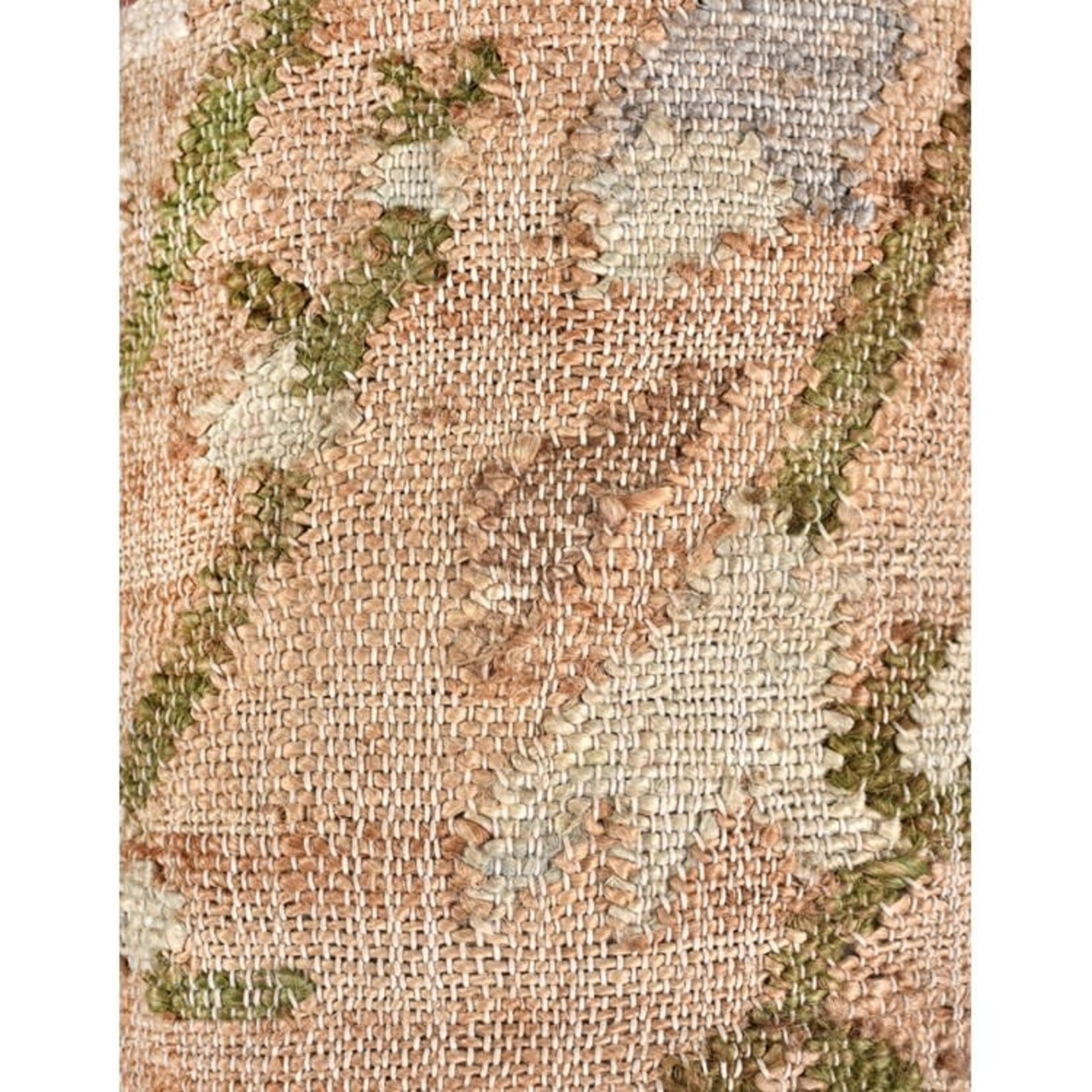 Anaya Elegant Floral Handwoven Bench