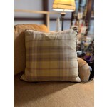 Henredon Plaid Pillow with Welt