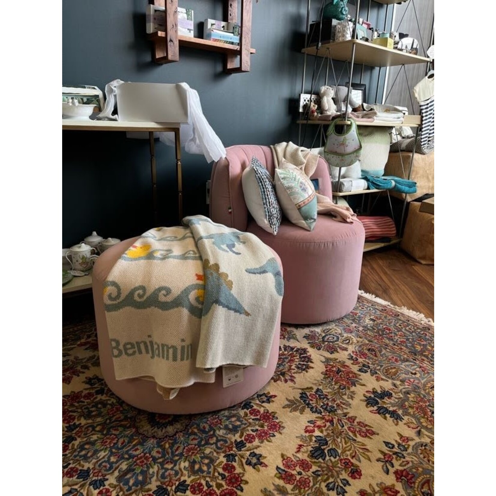 Blest Vittoria Chair and Pouf