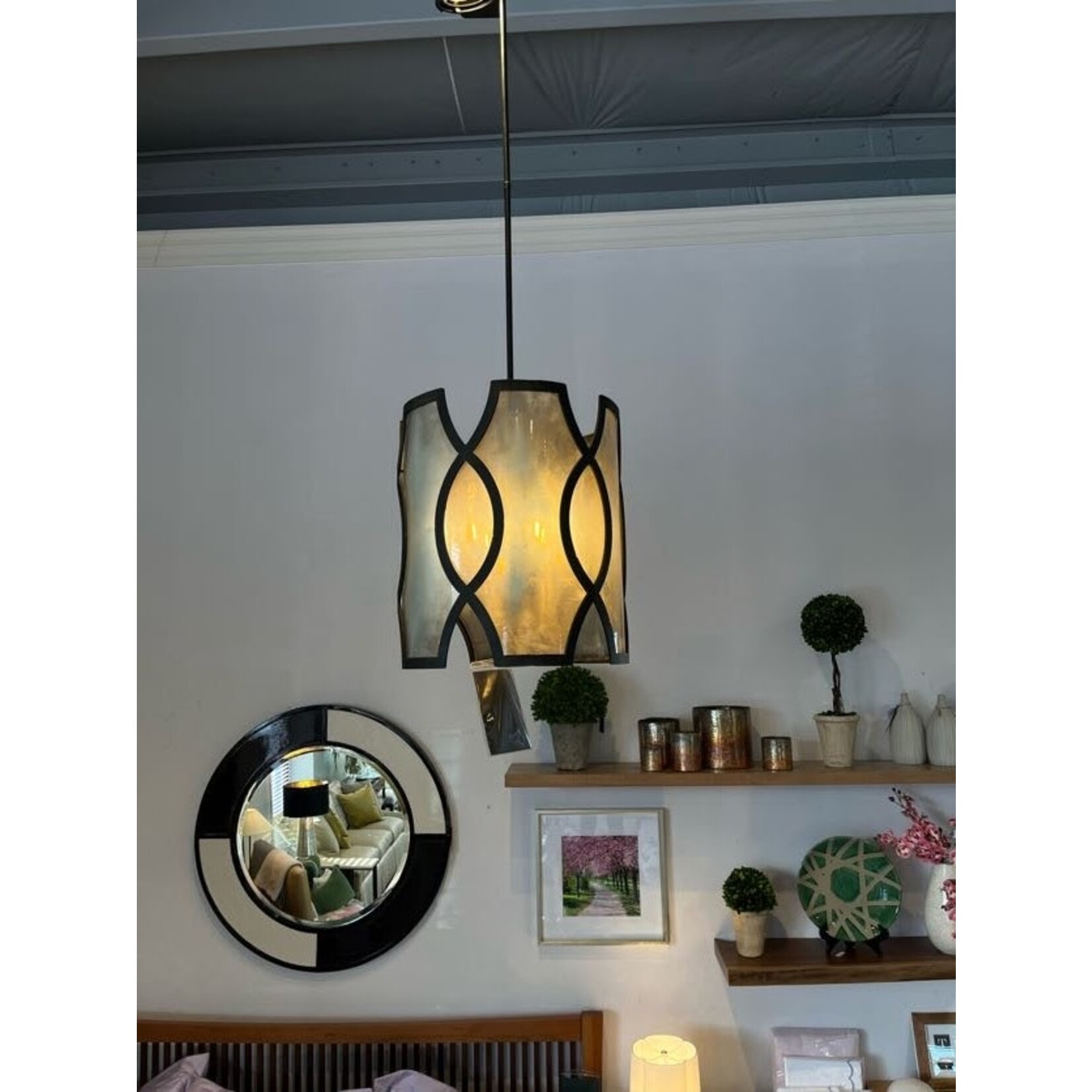 Baker Furniture Tatiana Scalloped Pendant