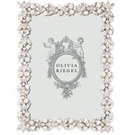 Olivia Riegel Silver Decorative Victoria Photo Frame 2.5x3.5