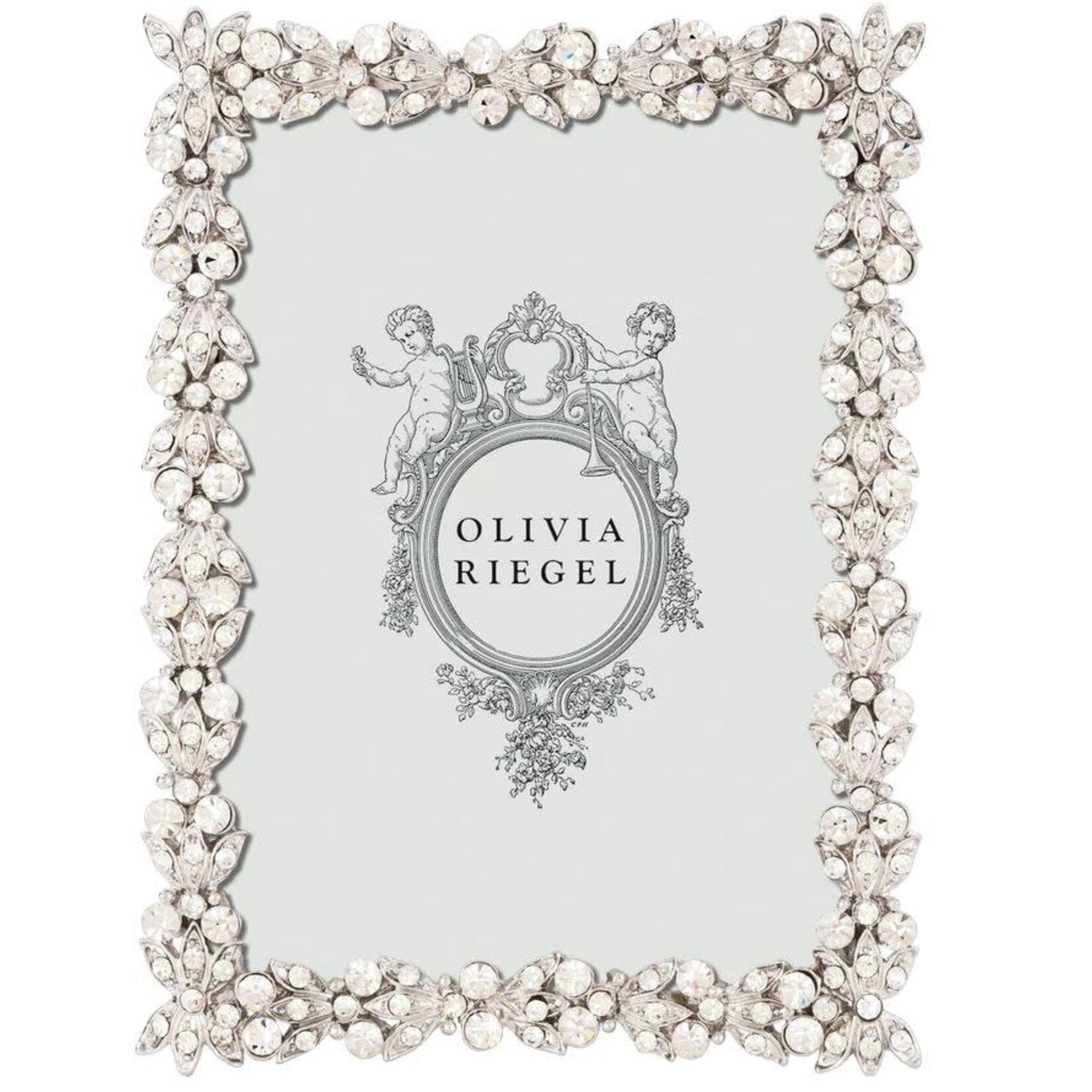 Olivia Riegel Silver Decorative Victoria Photo Frame 2.5x3.5
